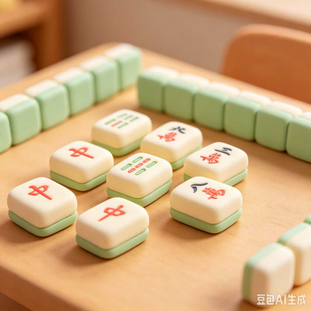 gift box packed mahjong set